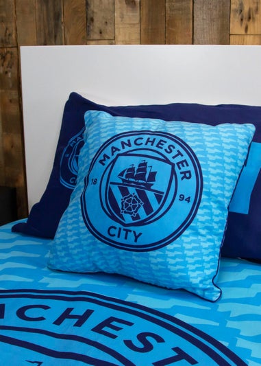 Man City FC Crestcol Square Cushion (40cm x 40cm)