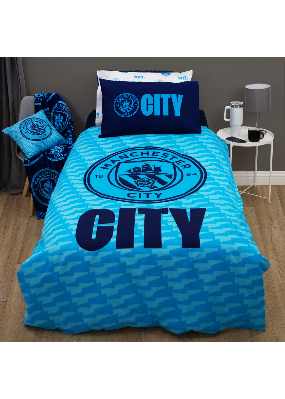 Man City FC Crestcol Duvet Cover Set