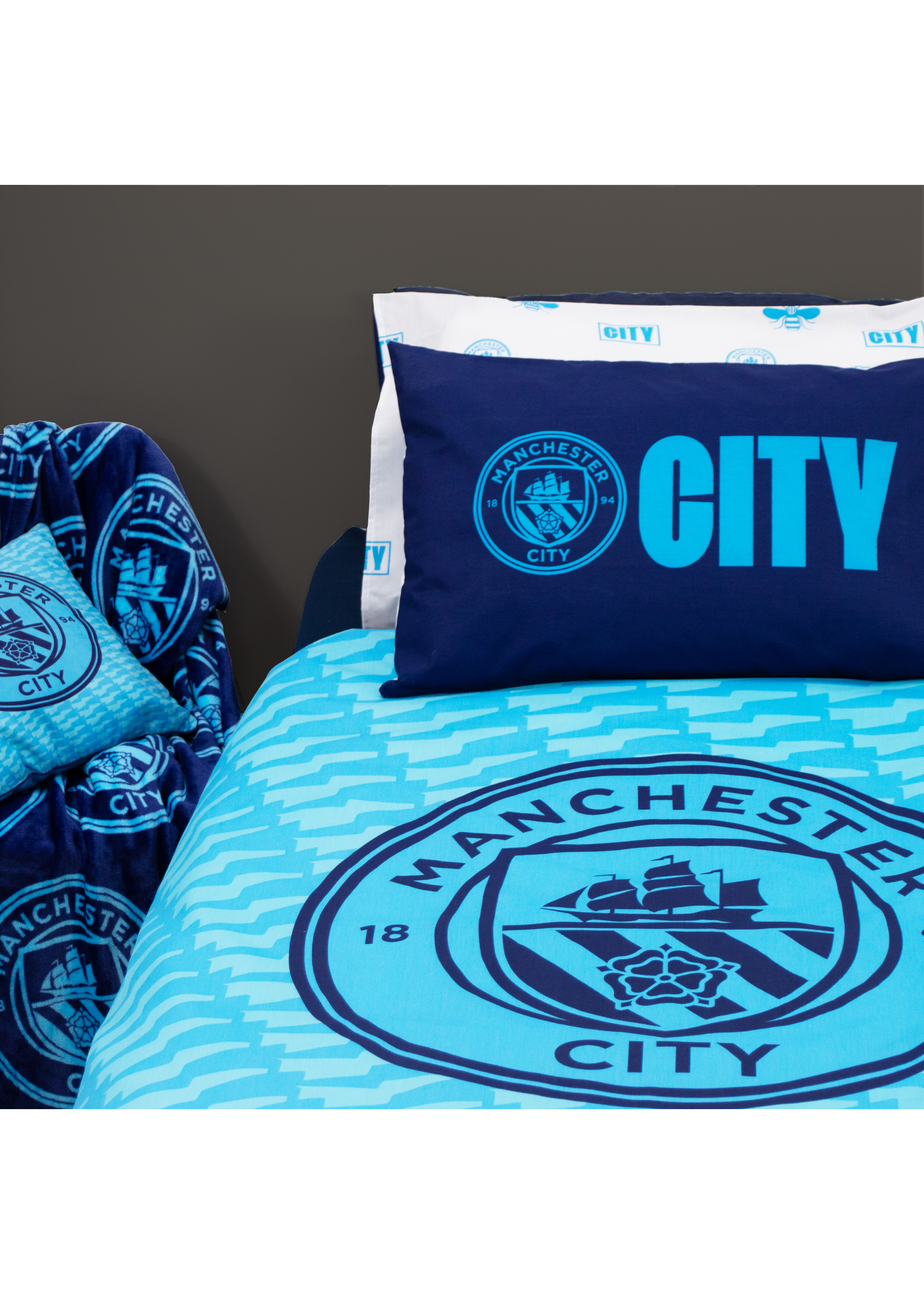 Man City FC Crestcol Duvet Cover Set