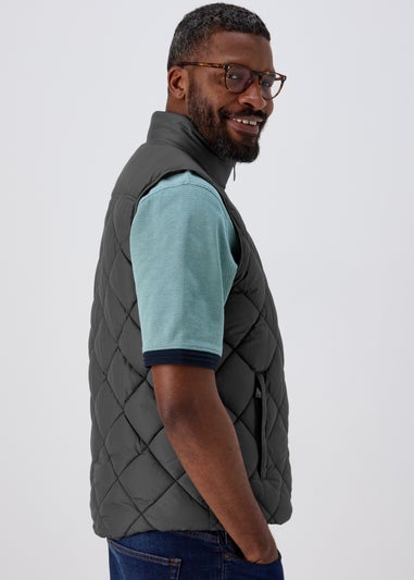 Lincoln Grey Diamond Gilet