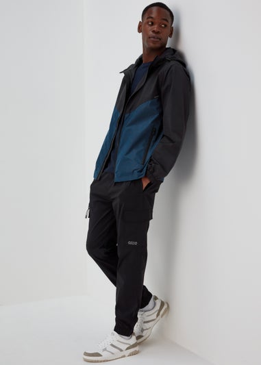 Navy Windbreaker Jacket