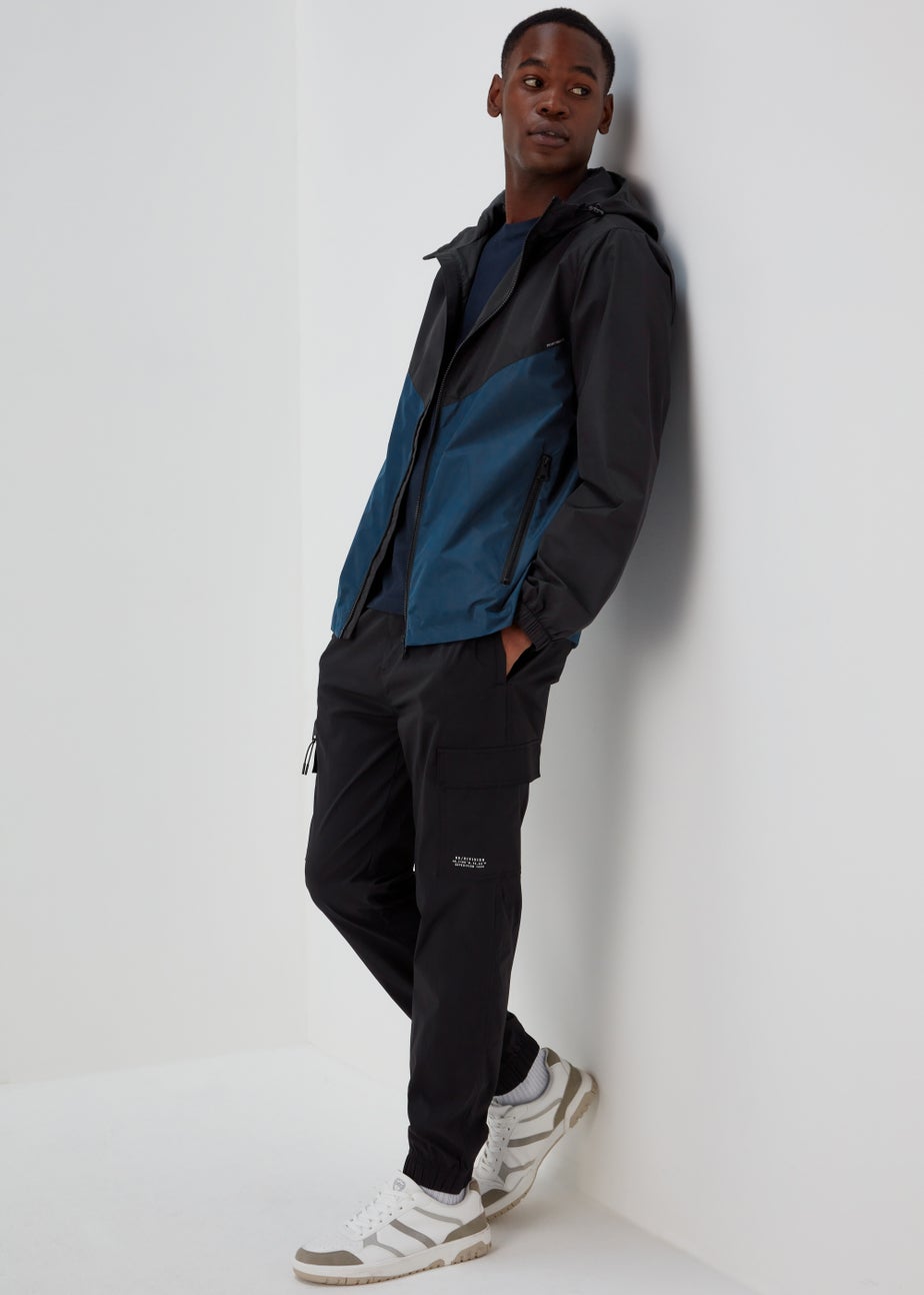 Navy Windbreaker Jacket