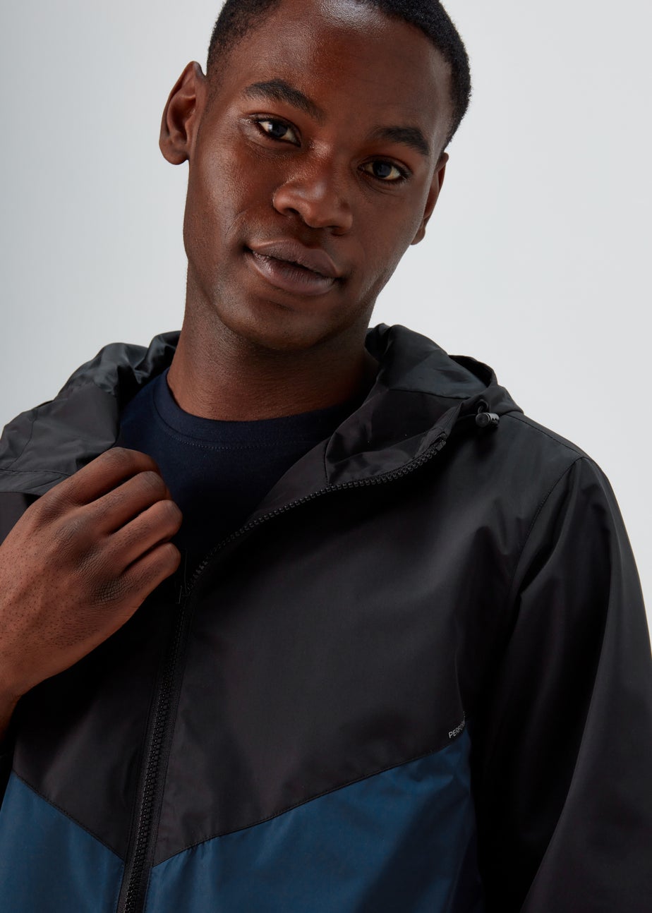 Navy Windbreaker Jacket