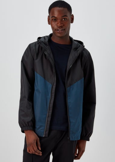 Navy Windbreaker Jacket