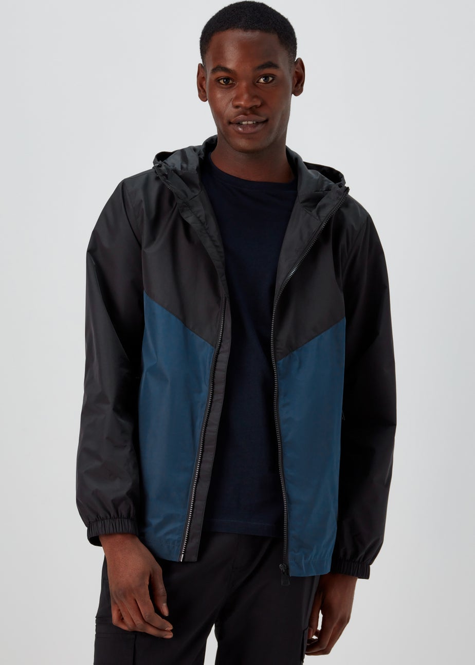 Navy Windbreaker Jacket