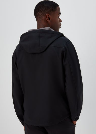 Black Soft Shell Coat
