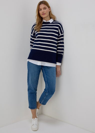 Navy Stripe Jumper