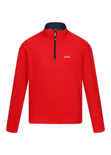 Regatta Red Half Zip Thompson Fleece