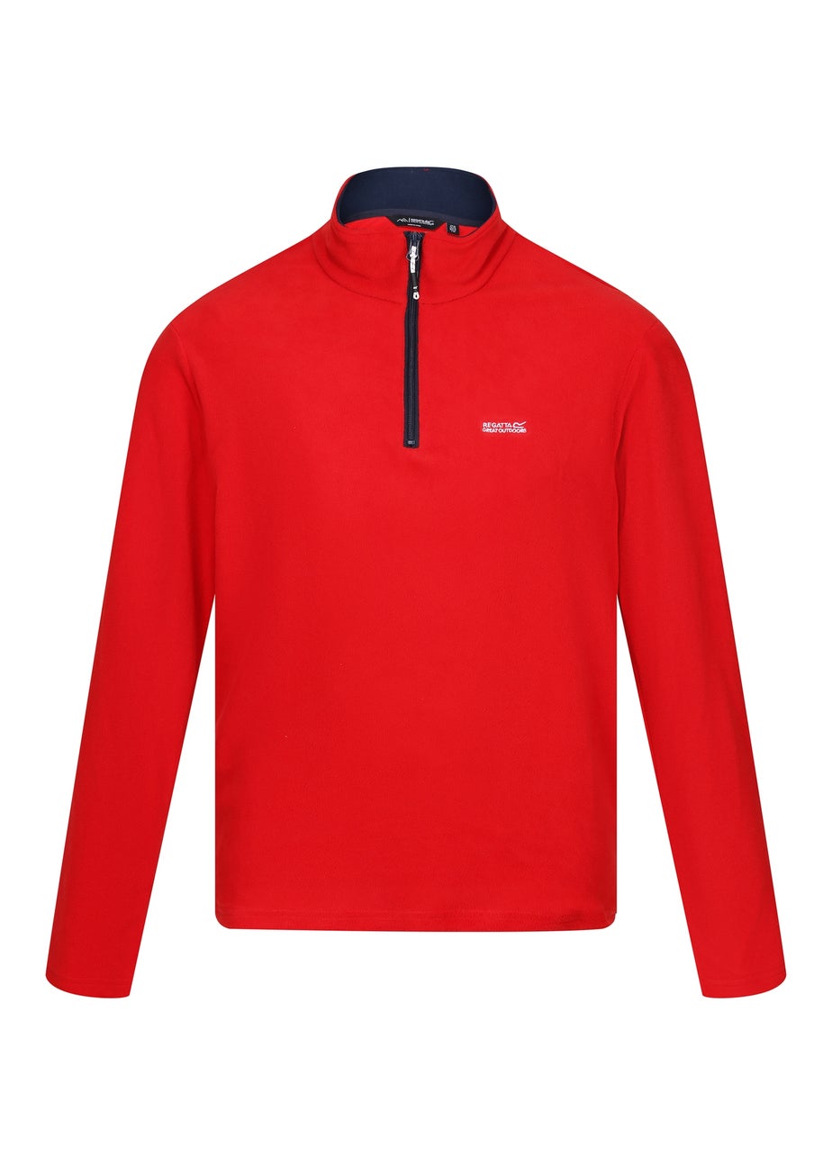 Regatta Red Half Zip Thompson Fleece