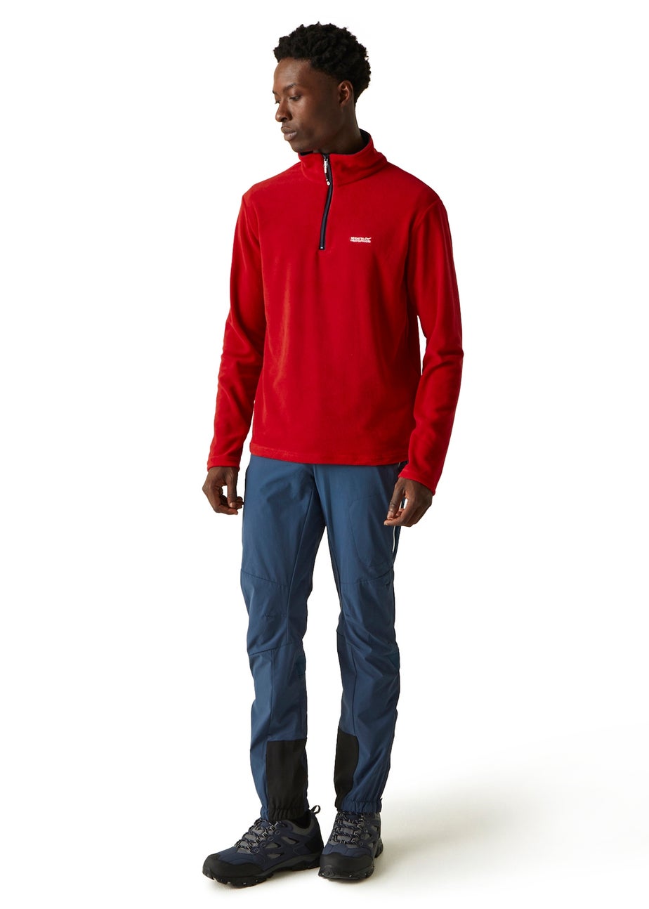 Regatta Red Half Zip Thompson Fleece
