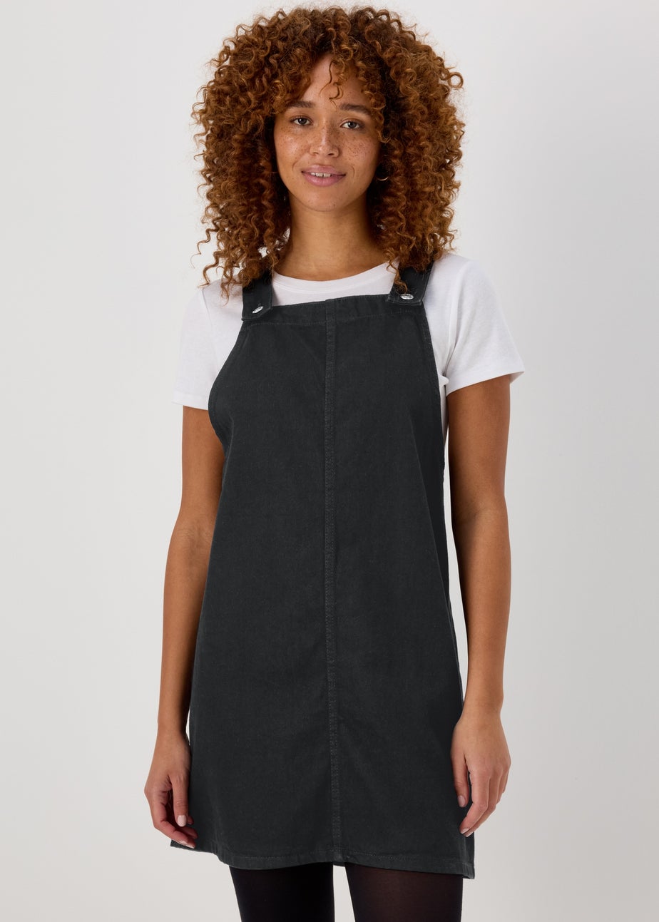 Black Pinafore Dress Matalan
