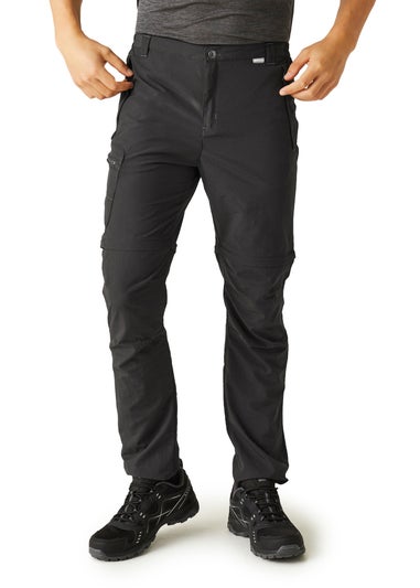 Regatta Black Convertible Trousers