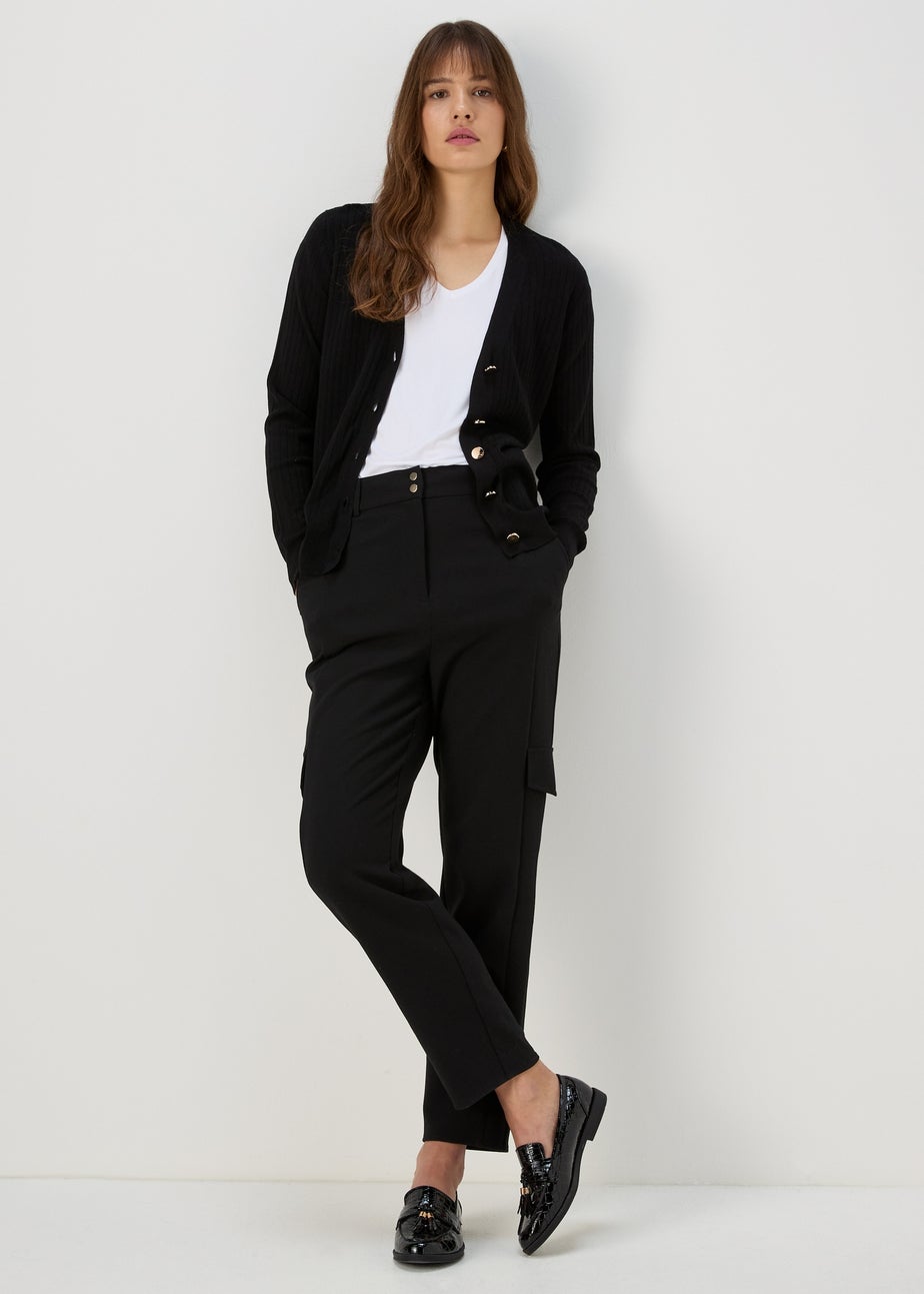 Et Vous Black Button Up Cardigan