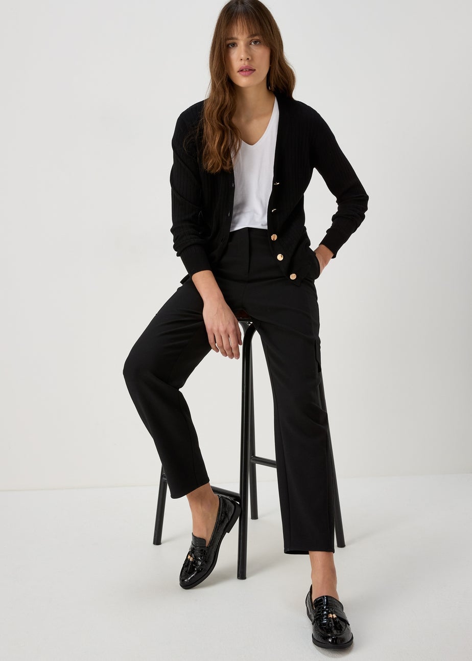 Et Vous Black Button Up Cardigan