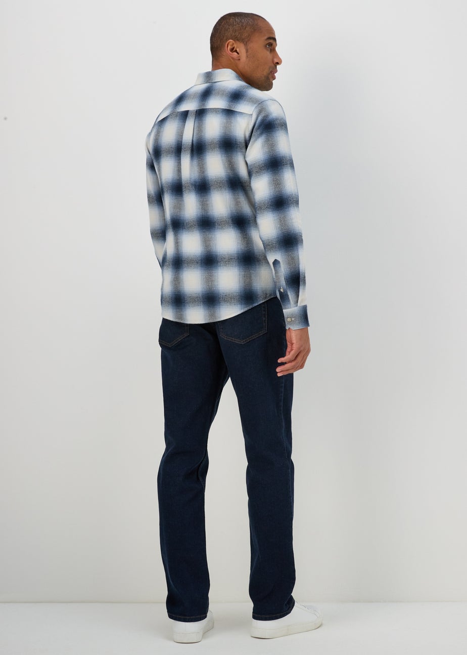 Blue Check Long Sleeve Shirt