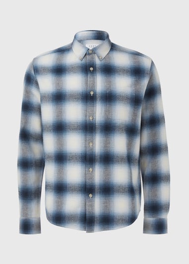 Blue Check Long Sleeve Shirt