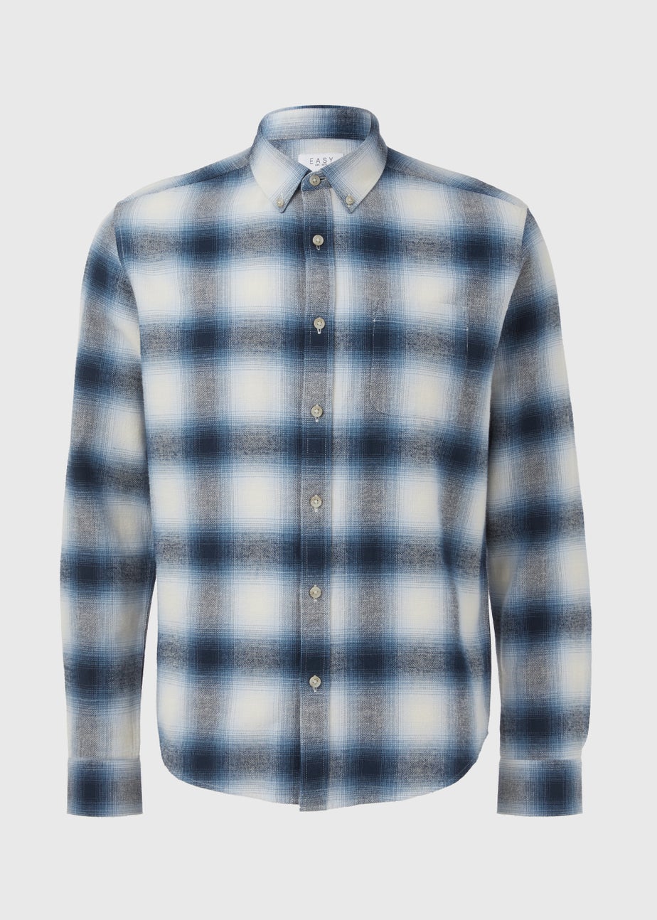 Blue Check Long Sleeve Shirt