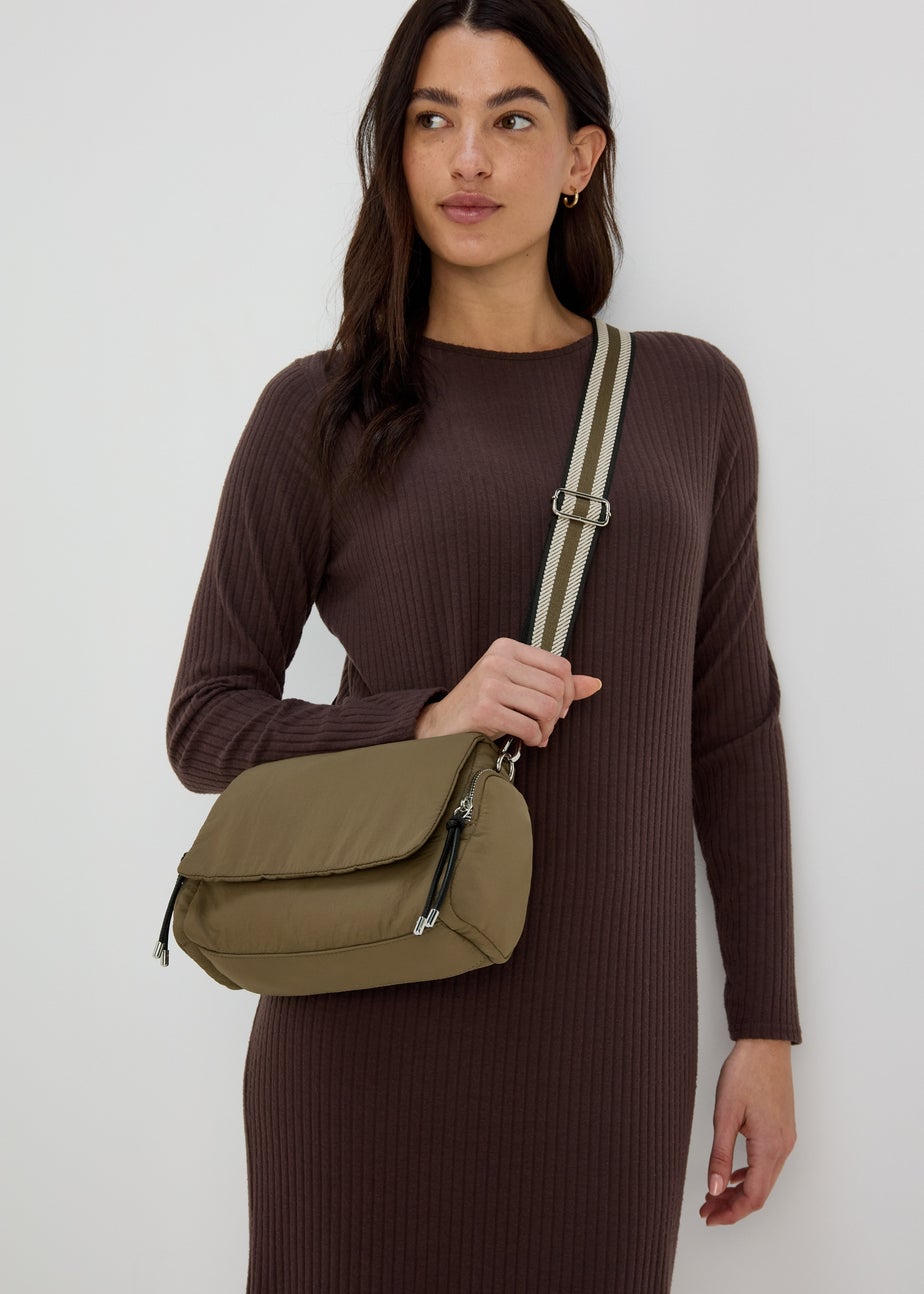 Khaki Modular Nylon Bag