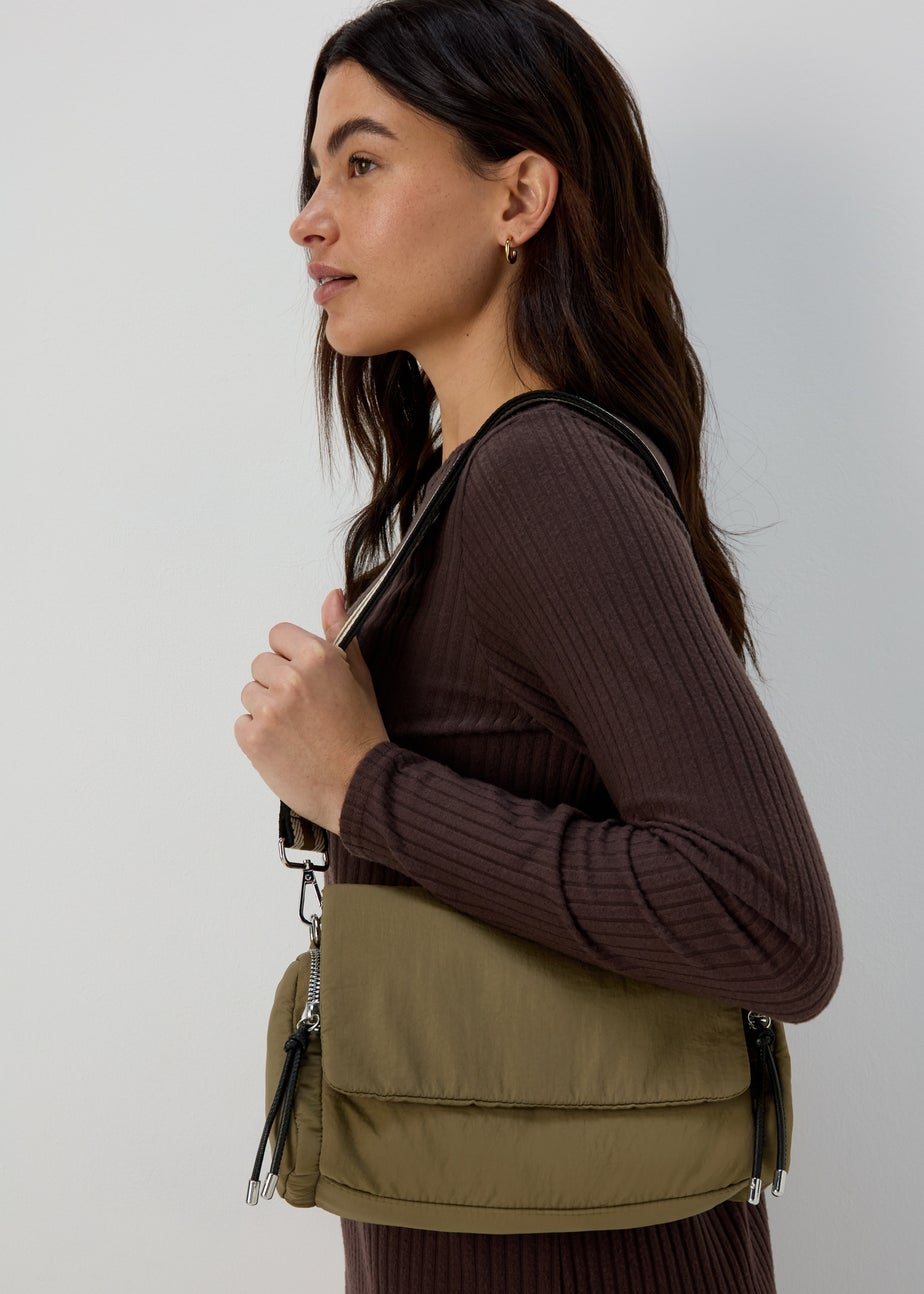 Khaki Modular Nylon Bag