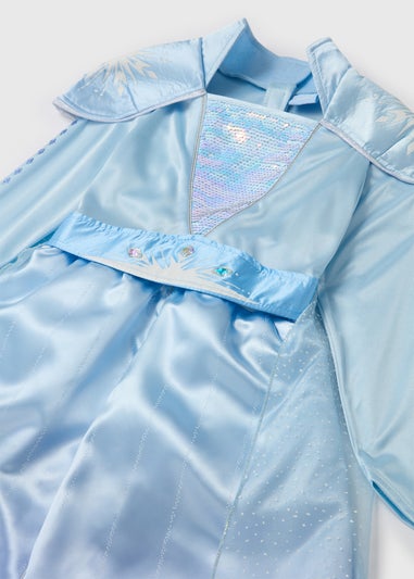 Kids Disney Blue Elsa Fancy Dress Costume (3-9yrs)
