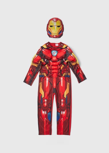 Kids Marvel Iron Man Fancy Dress Costume (3-9yrs)