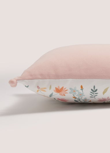 Green Sunshine Floral Cushion (30cm x 50cm)