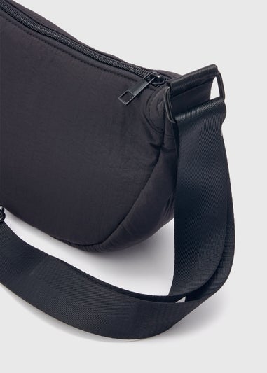 Black Nylon Moon Bag