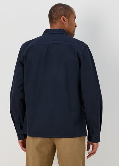 Twill Slub Shacket