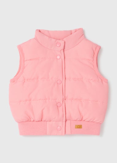 Baby Pink Gilet (Newborn-23mths)
