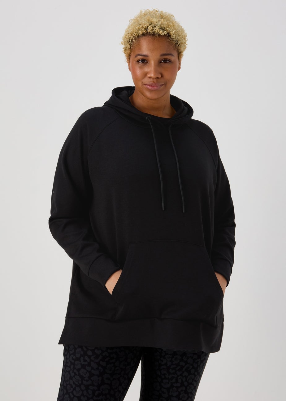 Souluxe Black Longline Hoodie