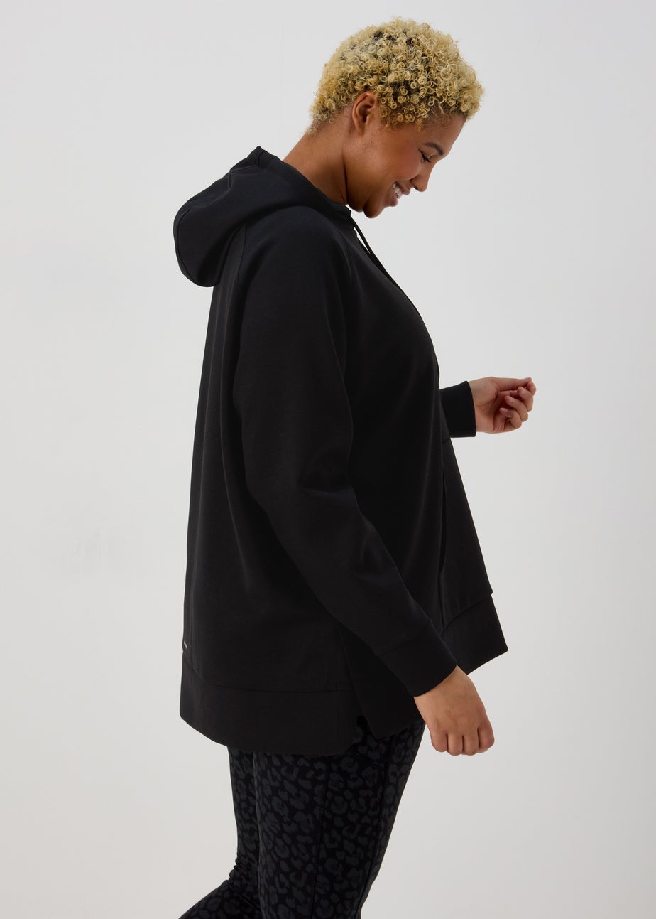 Souluxe Black Longline Hoodie