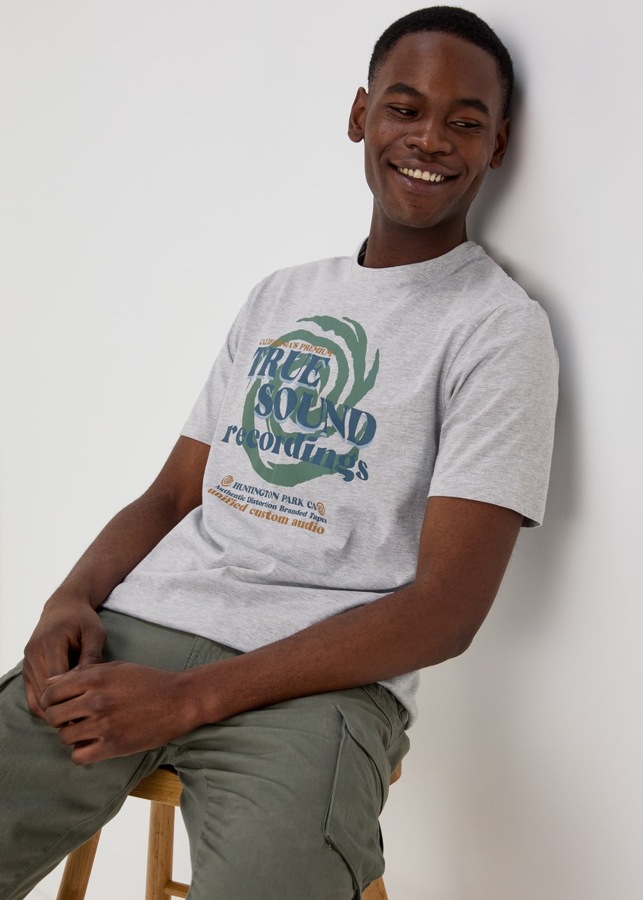 Grey True Sound Recordings T-Shirt