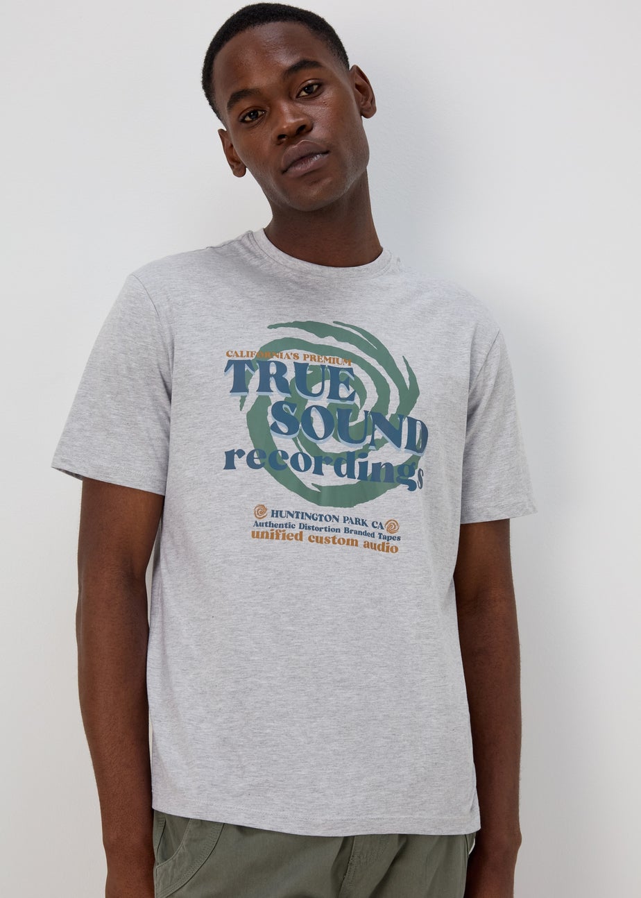 Grey True Sound Recordings T-Shirt