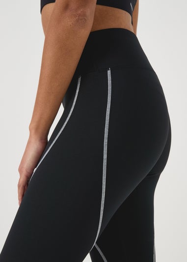 Souluxe Black Overlock Leggings