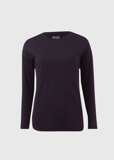 Souluxe Black Long Sleeve T Shirt