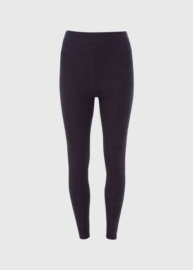 Souluxe Black Ruched Leggings
