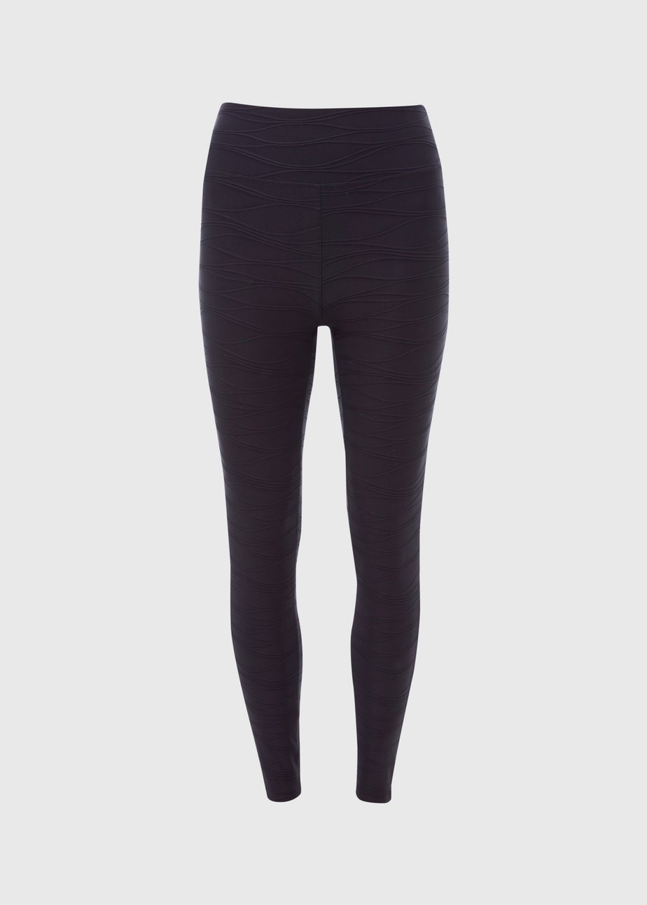 Souluxe Black Ruched Leggings