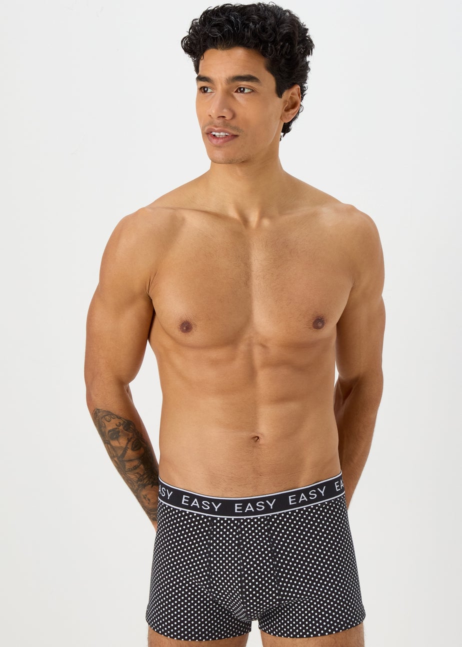 5 Pack Grey Hipster Trunks