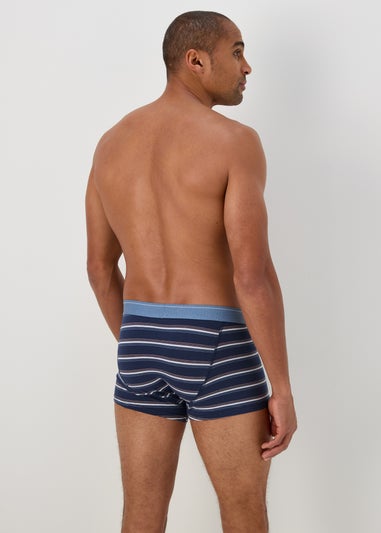 3 Pack Blue Hipster Briefs