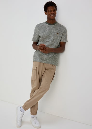 Stone Cuffed Technical Cargo Pants