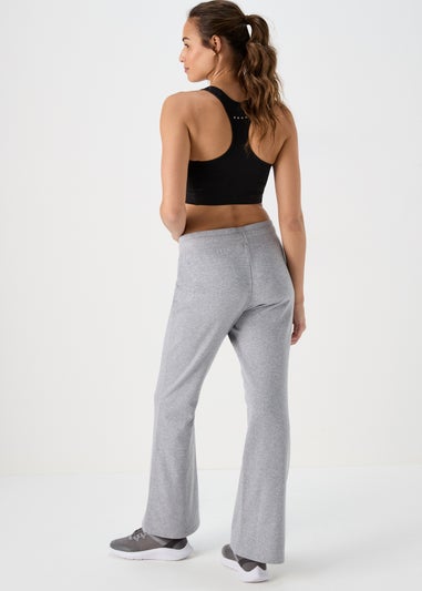 Souluxe Grey Slim Fit Flared Leggings