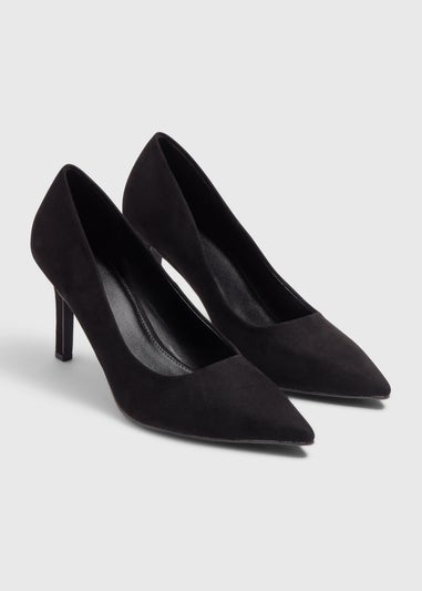 Black Court Point Heels