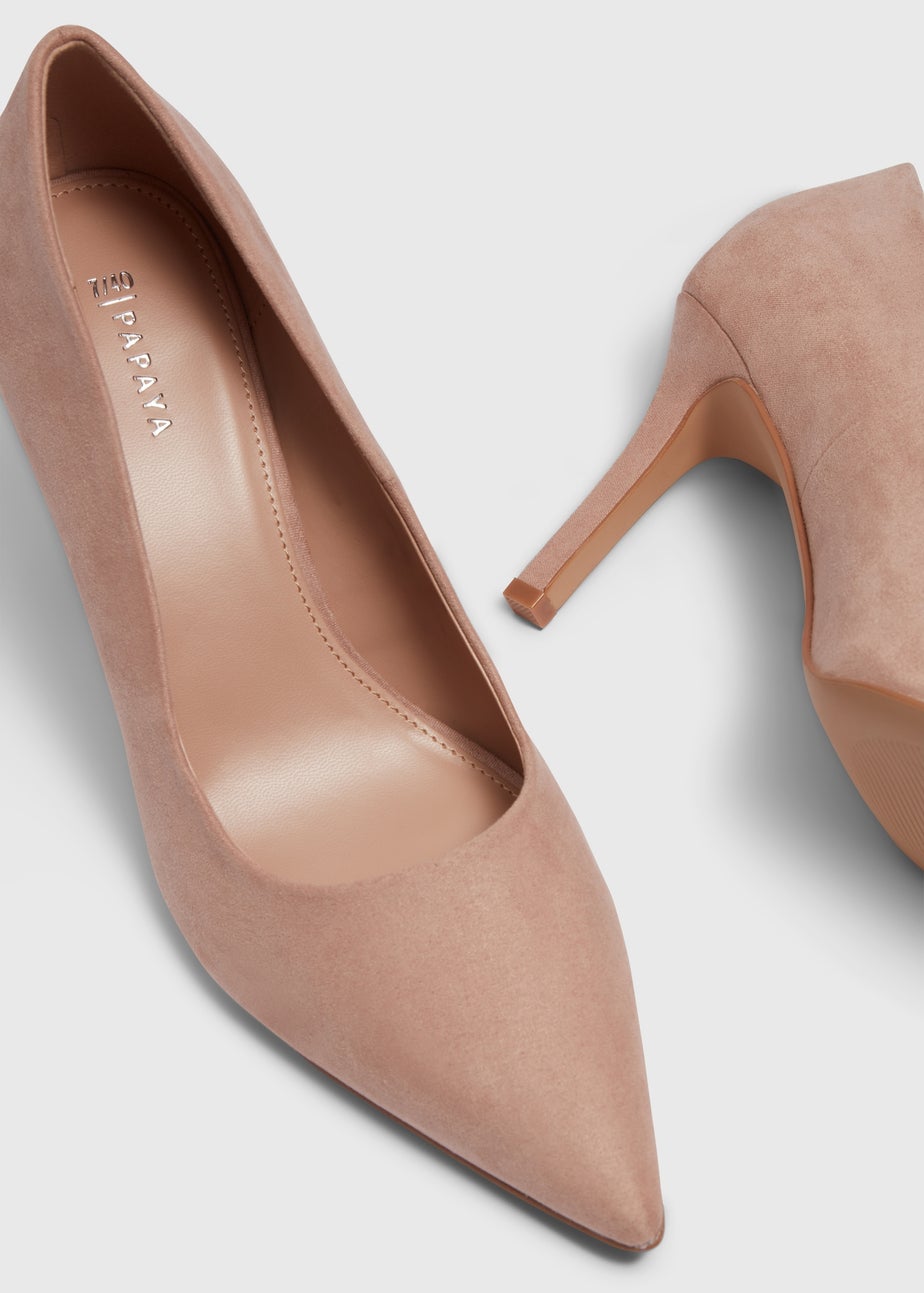 Nude Court Point Heels