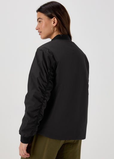 Black Bomber Jacket