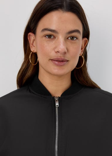 Black Bomber Jacket