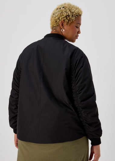Black Bomber Jacket