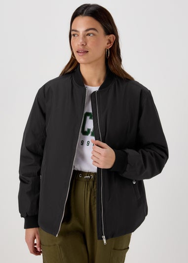 Black Bomber Jacket