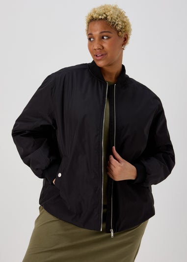 Black Bomber Jacket