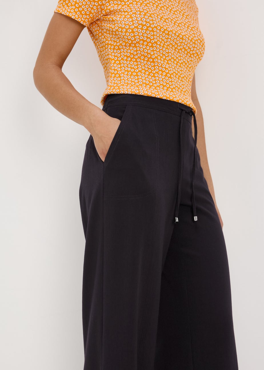 Black Clipper Trousers