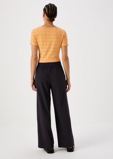 Black Clipper Trousers